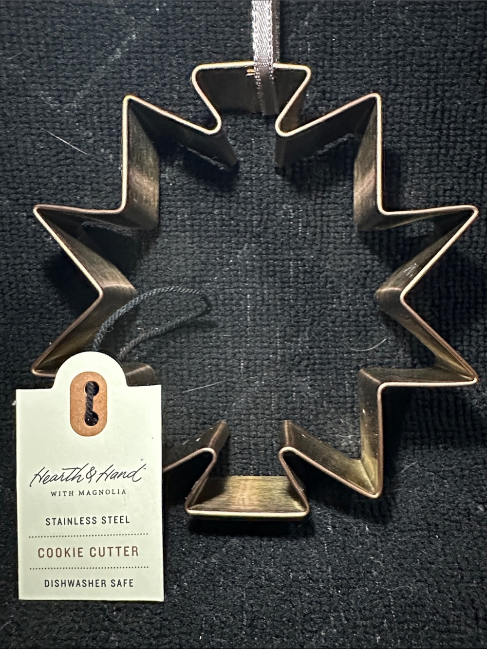 Hearth & Hand Magnolia Star Snowflake Cookie Cutter NWT